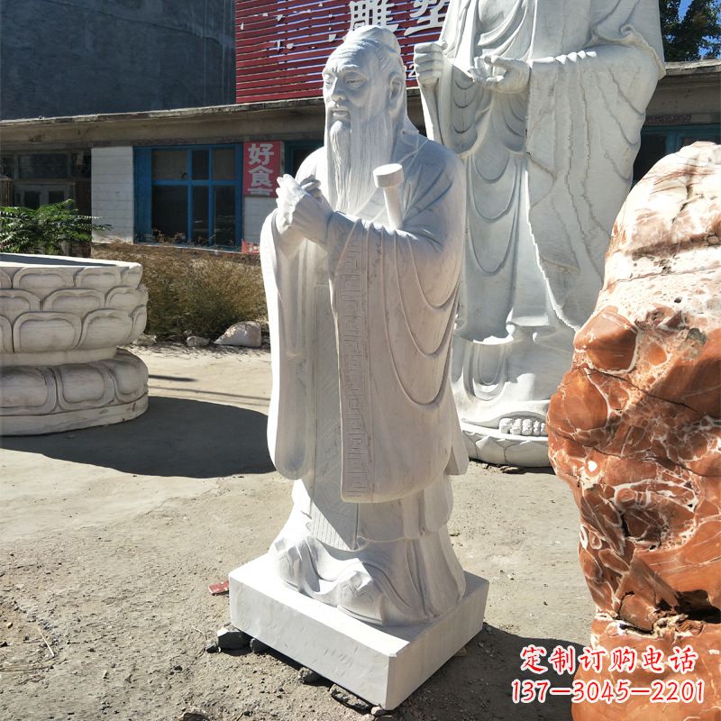 潍坊校园孔子像雕塑