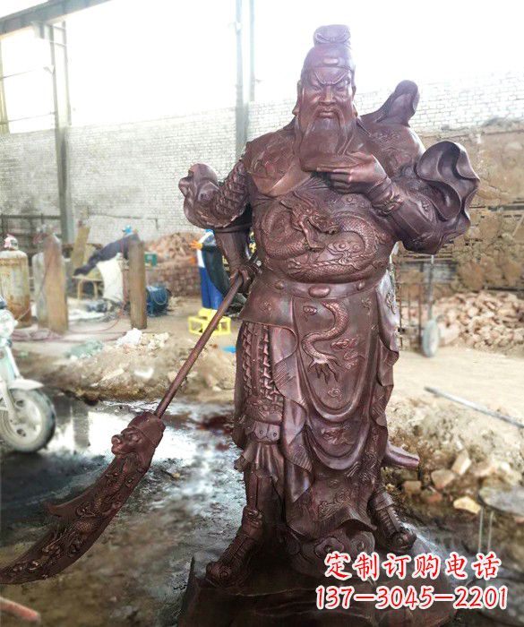 潍坊义薄云天关公像