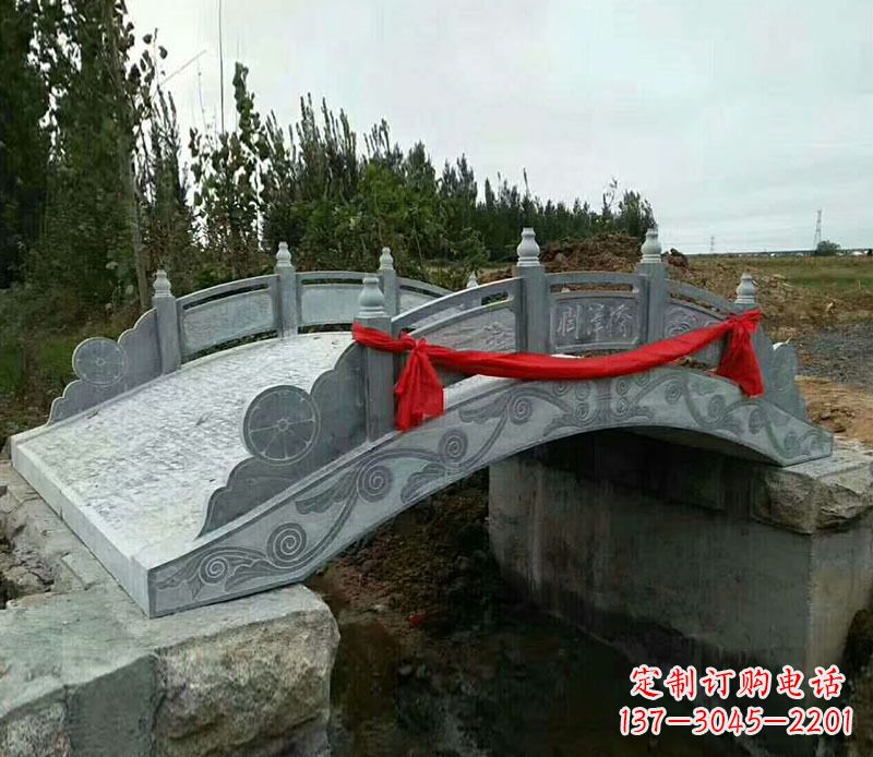 潍坊园林仿古石拱桥景观雕塑