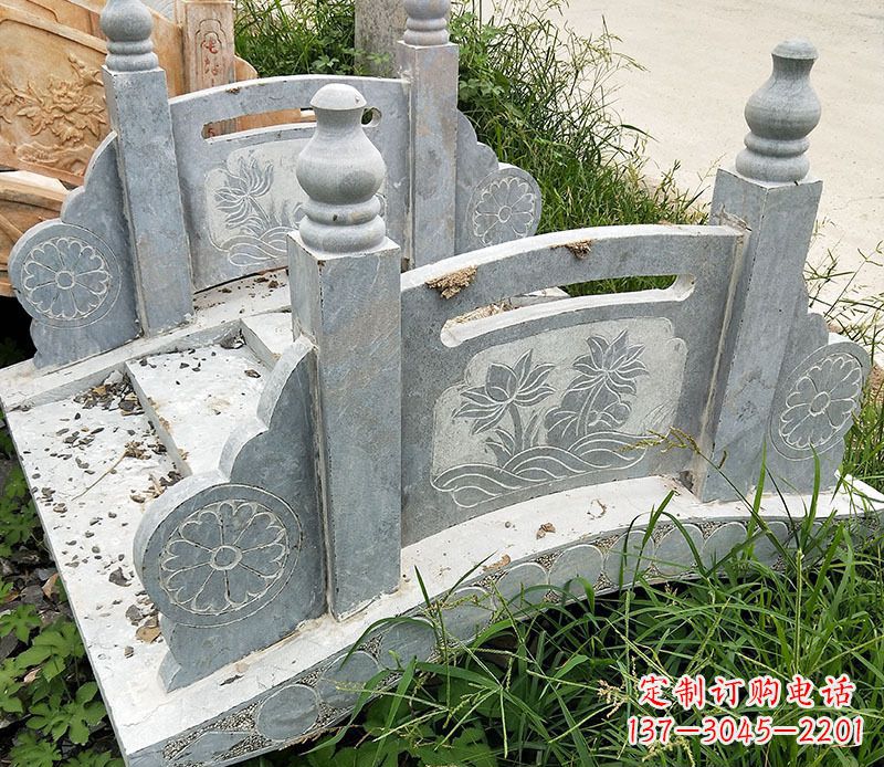 潍坊园林仿古石栏板景观石雕_1 (2)