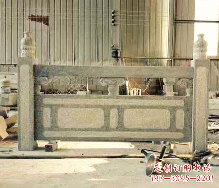 潍坊园林仿古石栏板景观石雕