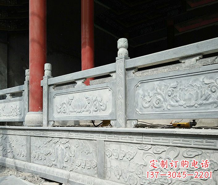 潍坊园林仿古石栏板景观石雕_1 (3)