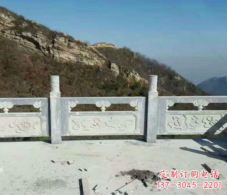 潍坊园林仿古石栏板景观石雕_2 (3)