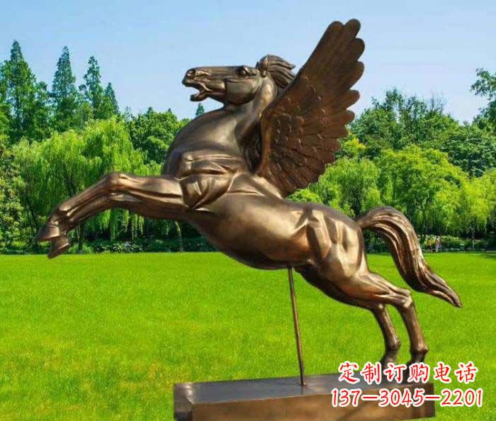 潍坊园林飞马铜雕