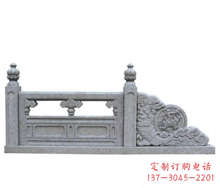 潍坊园林景观大理石栏板雕塑 (2)