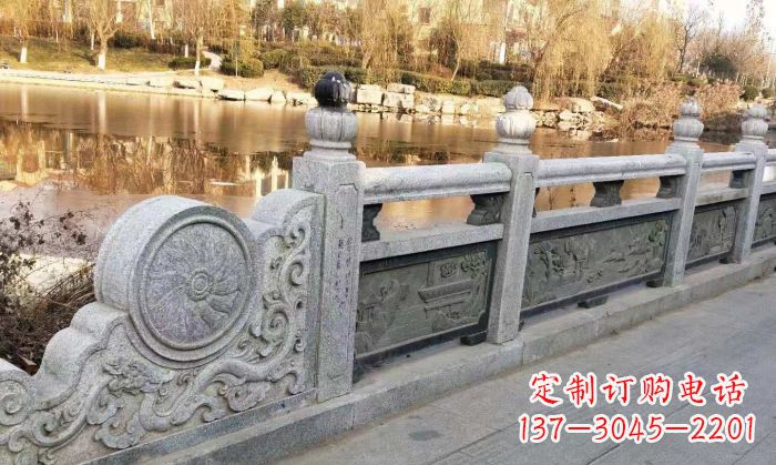 潍坊园林景观大理石栏板石雕 (10)
