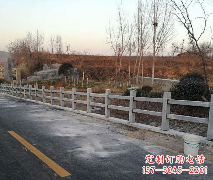 潍坊园林景观大理石栏杆石雕 (2)