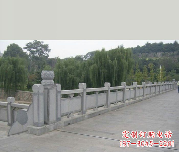 潍坊园林景观大理石栏杆石雕 (4)