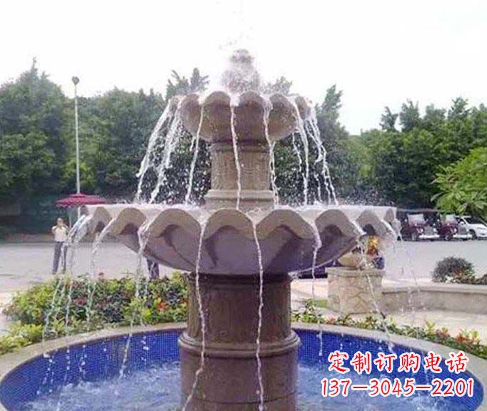 潍坊园林景观大理石喷泉石雕