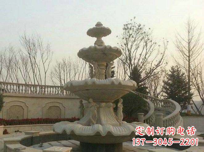 潍坊园林景观大型喷泉石雕 (2)