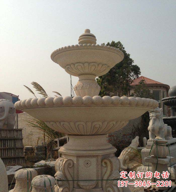 潍坊园林景观大型喷泉石雕