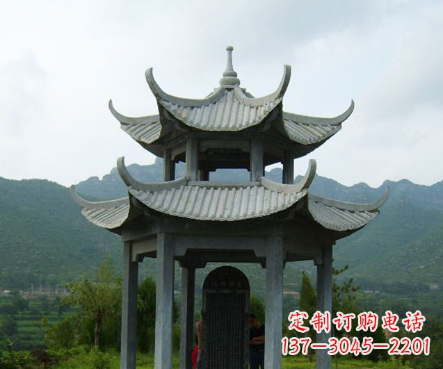 潍坊园林景观仿古凉亭石雕