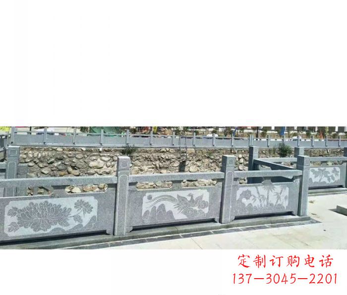 潍坊园林景观仿古石雕栏板 (5)