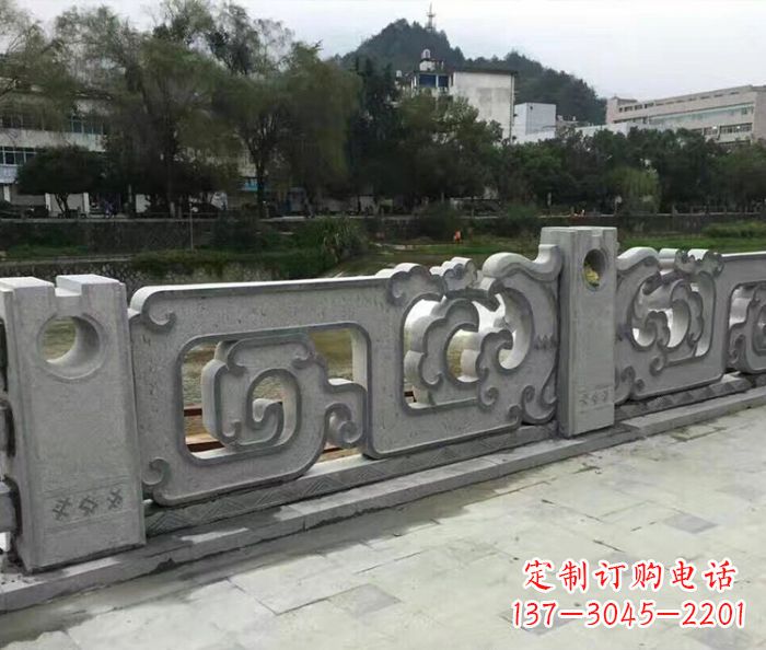 潍坊园林景观仿古石雕栏板_1