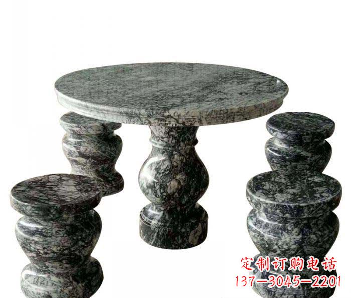 潍坊园林景观圆形石桌凳