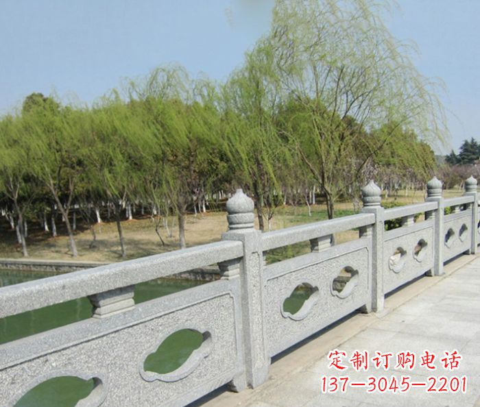 潍坊园林景观真山桥石雕栏板