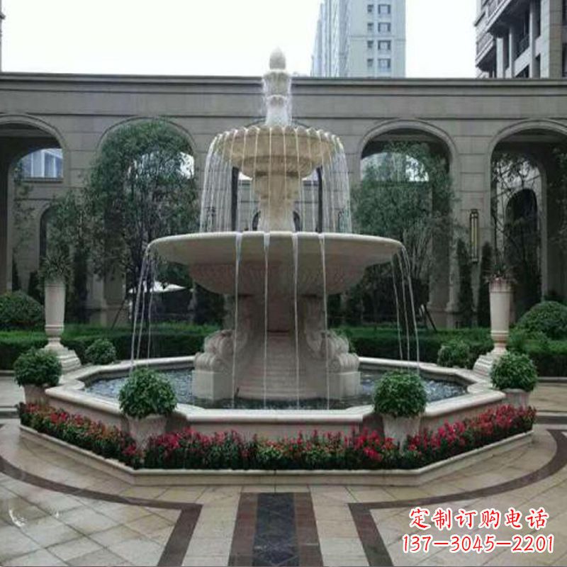 潍坊园林石雕喷泉雕塑