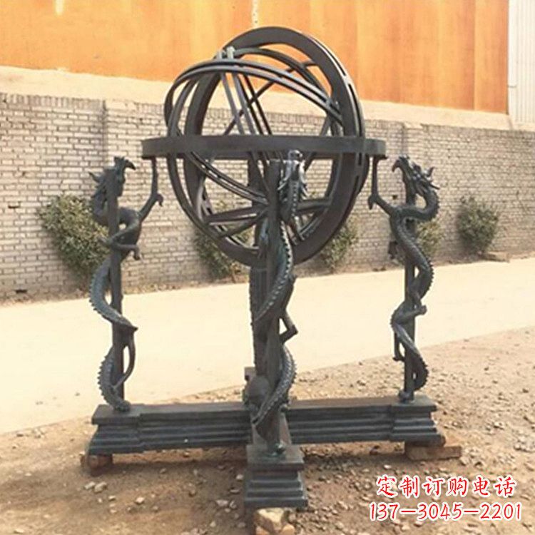 潍坊张衡天体仪浑天仪雕塑摆件