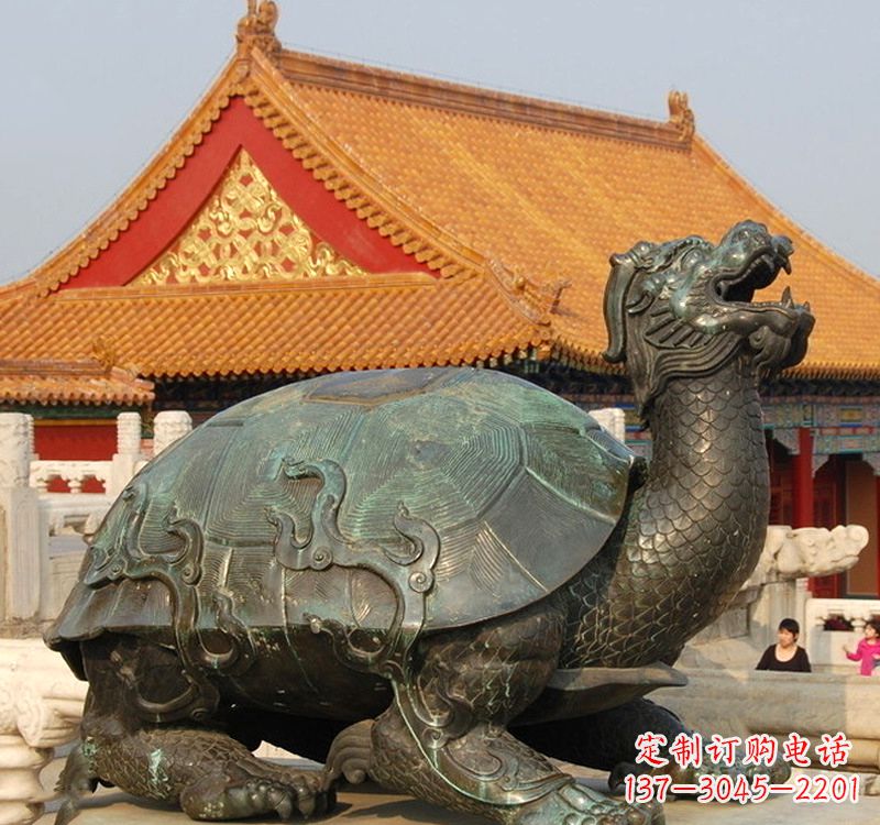 潍坊招财龙龟铜雕塑