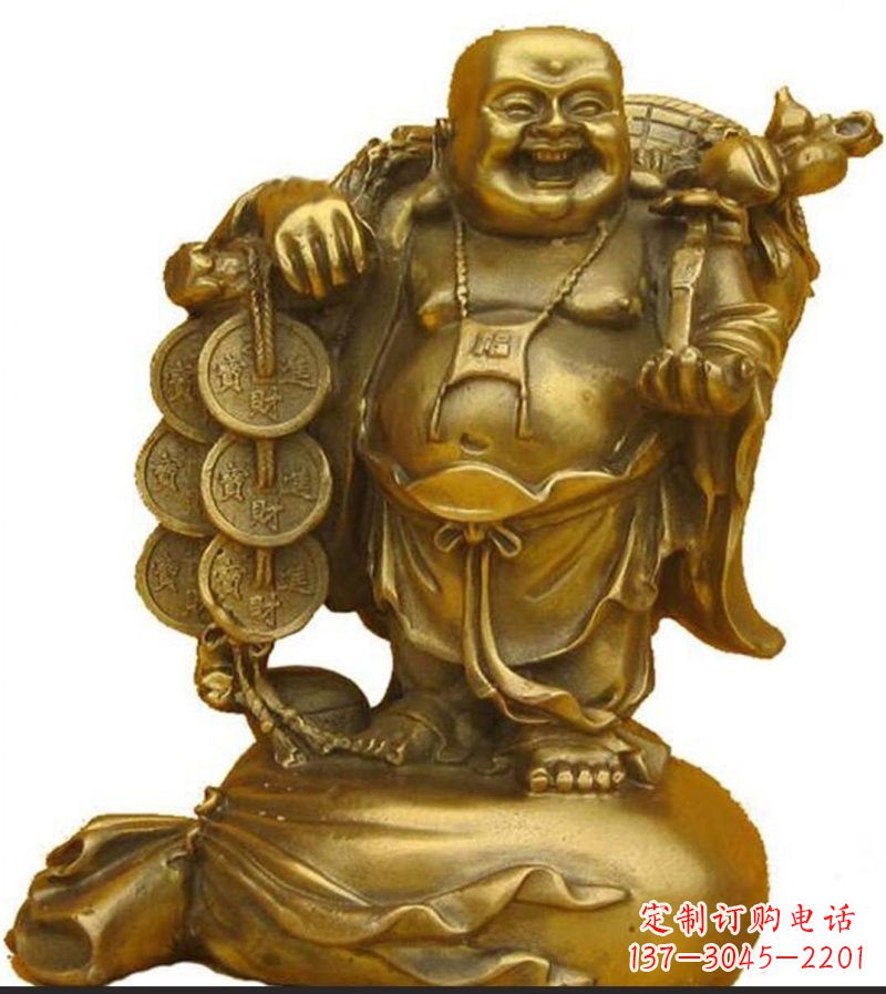 潍坊招财弥勒佛铜雕