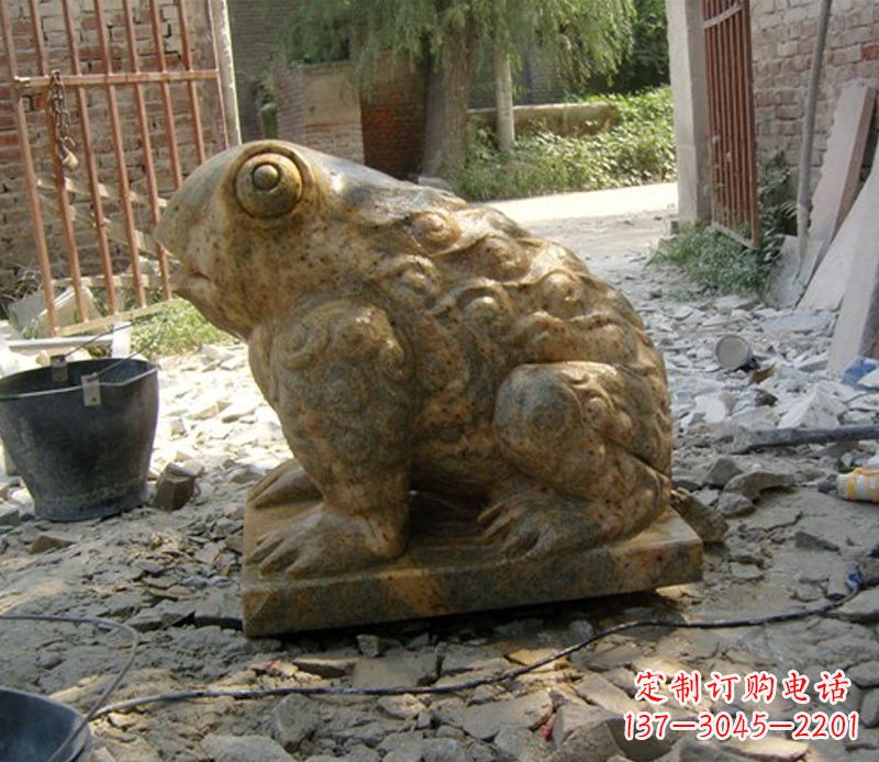 潍坊招财青蛙石雕