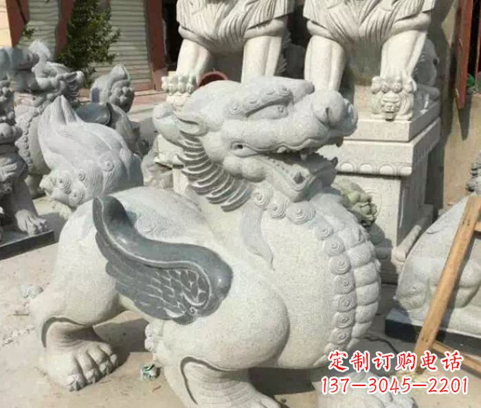 潍坊招财神兽仿古貔貅石雕