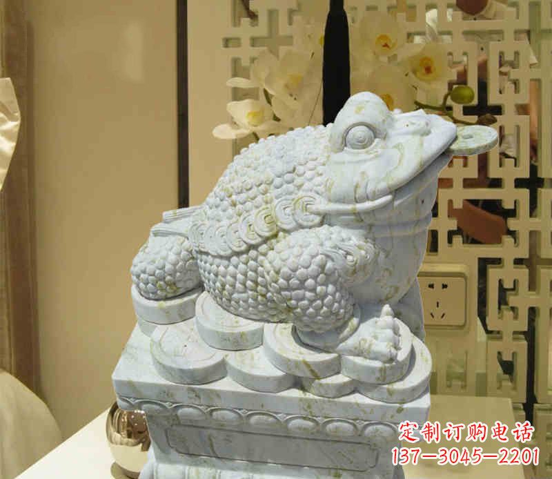 潍坊招财神兽金蟾石雕