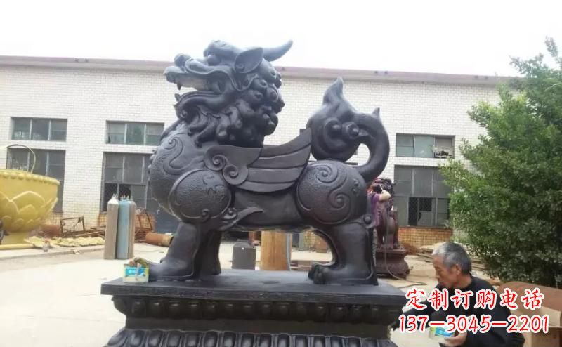 潍坊招财神兽貔貅铜雕