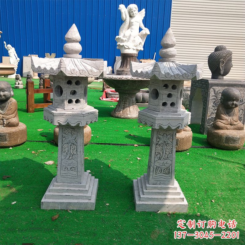 潍坊中式大理石灯笼