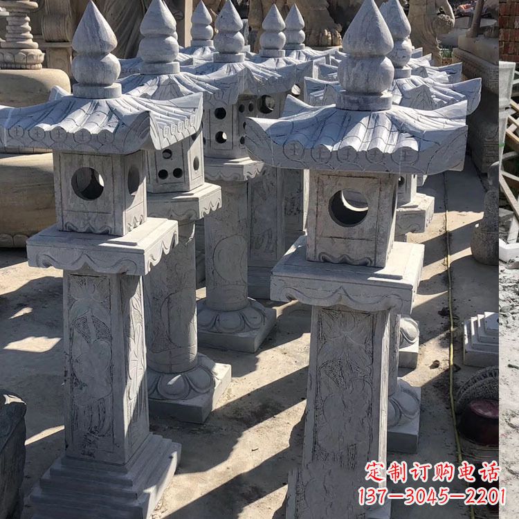 潍坊中式汉代石雕灯笼