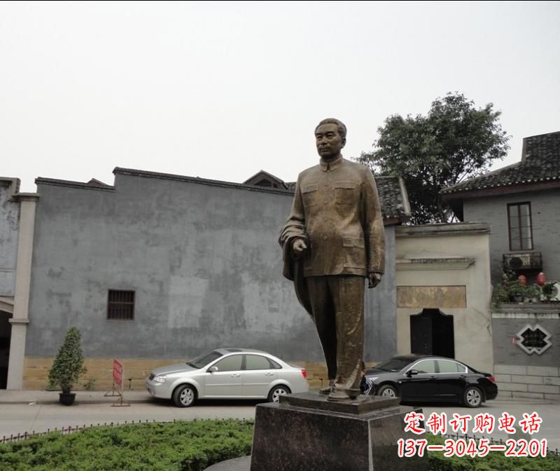 潍坊周恩来铜雕