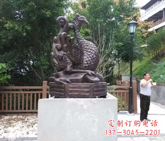 潍坊朱雀神兽雕塑
