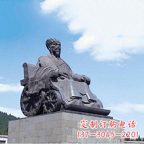 潍坊诸葛亮雕像-三国著名人物历史名人雕塑