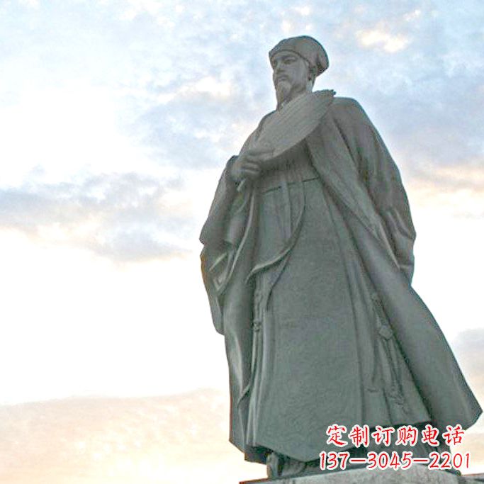 潍坊诸葛亮雕塑-三国著名历史人物雕像