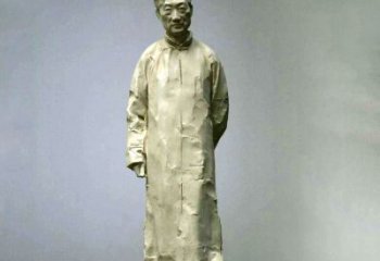潍坊徐悲鸿雕塑像石雕历史名人雕像