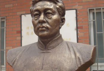 潍坊徐悲鸿胸像铜雕 
