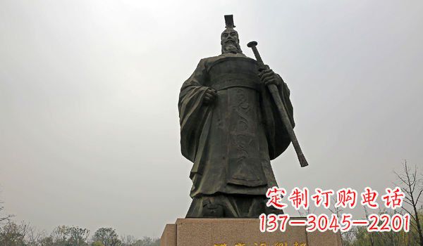 潍坊铸铜刘邦雕塑