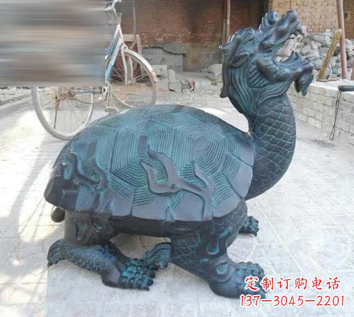 潍坊铸铜龙龟雕塑222
