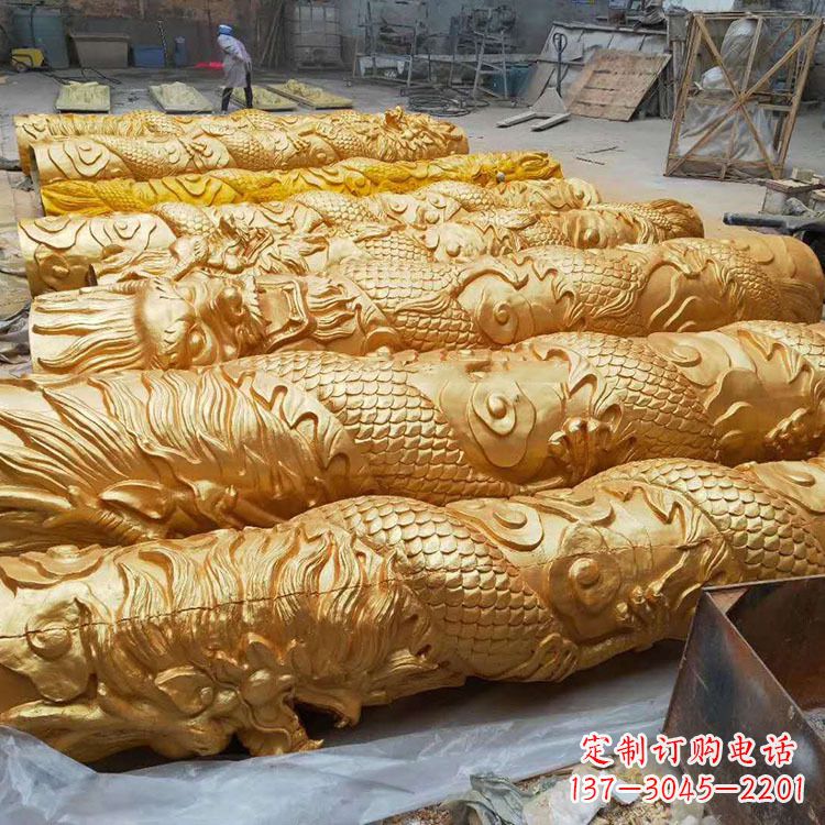 潍坊铸铜龙柱
