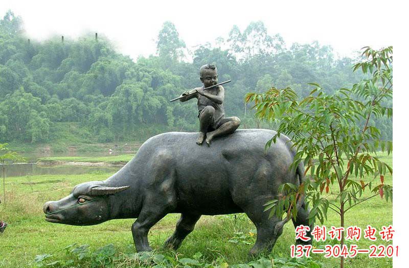 潍坊铸铜牧童牛
