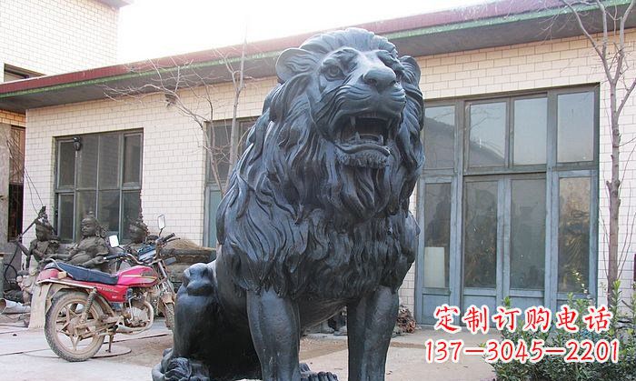 潍坊铸铜狮子铜雕
