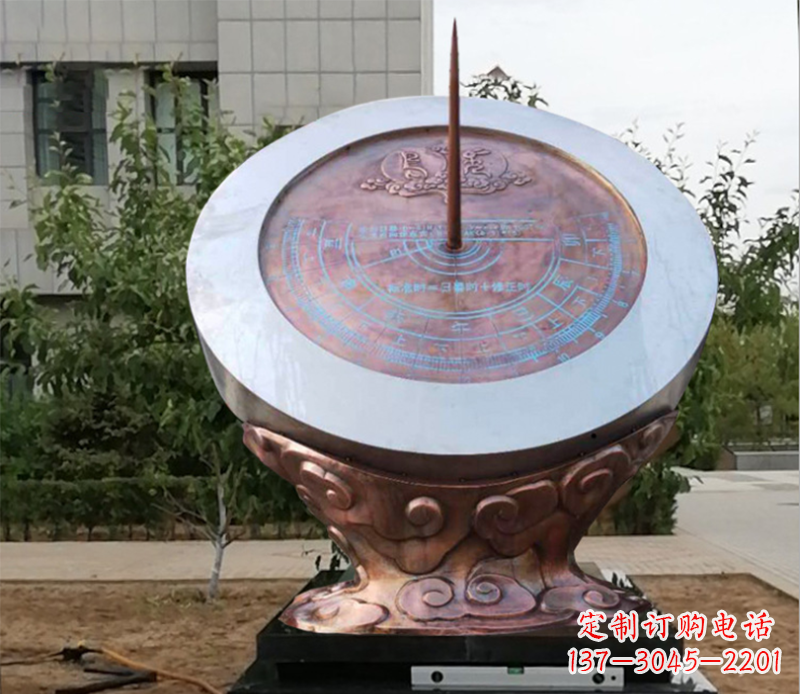 潍坊日晷雕塑不锈钢