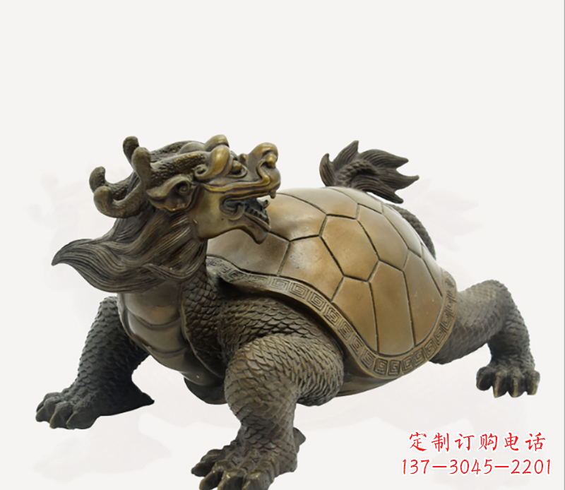 潍坊招财龙龟铜雕